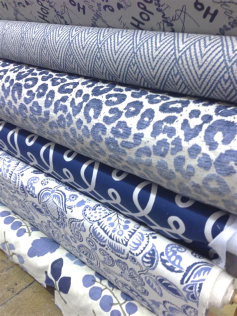 LEWIS AND SHERON TEXTILES | Blue decor, Blue white decor, Blue and ...