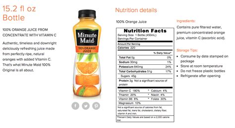 Tropicana Orange Juice Nutrition Facts No Pulp – Blog Dandk