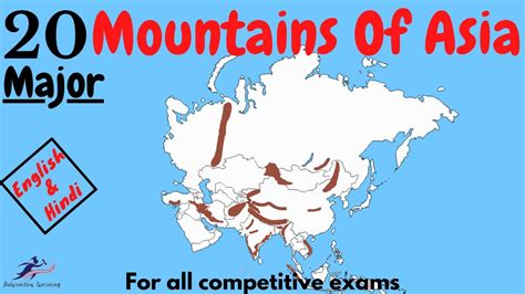 Major Mountains Of Asia [Hindi & English] - YouTube