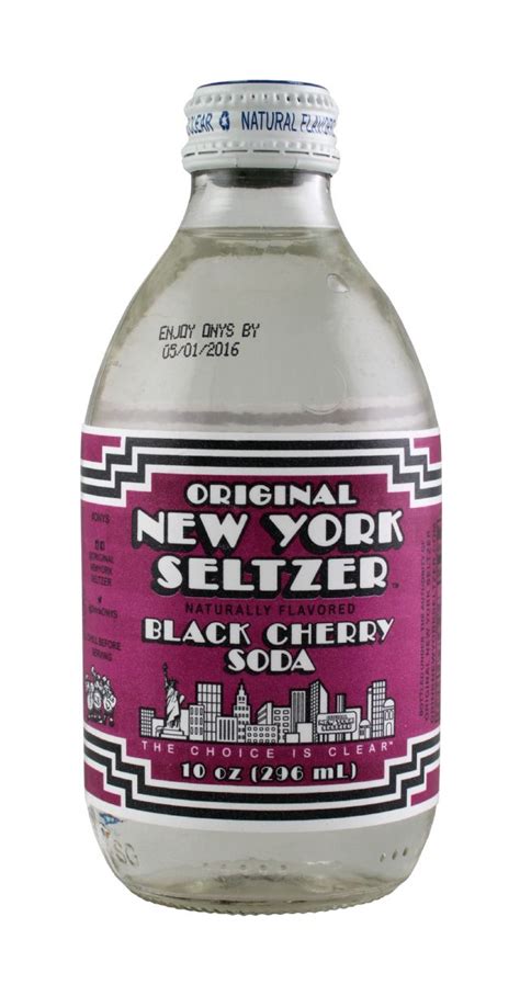 Black Cherry Soda | Original New York Seltzer | BevNET.com Product Review + Ordering | BevNET.com