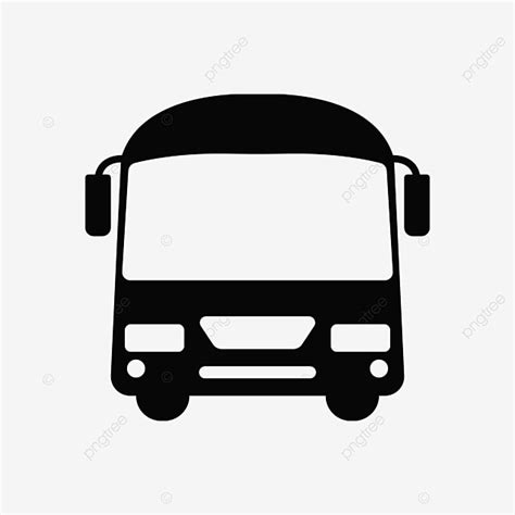 Bus Icon Clipart Transparent Background, Bus Icon Design Template ...