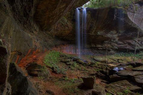 Lick Creek Falls | Waterfall, Cumberland plateau, Kentucky