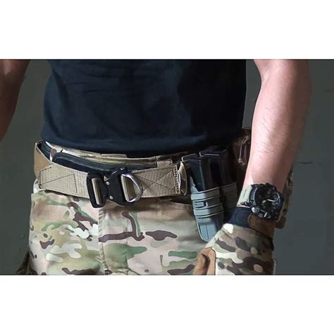 Buy Tactical Molle Belt With Cobra Buckle Heavy Duty Law Enforcement EDC Belts for Men Rigger ...