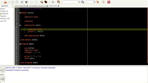 Advanced Fortran Programming : 014 : Rules on procedures - YouTube