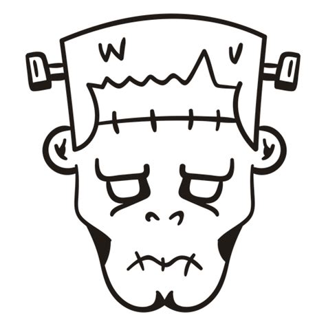 Frankenstein Hair Svg