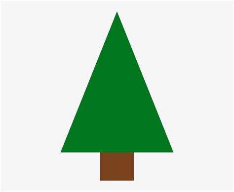 Triangle Christmas Tree Clipart Transparent PNG - 396x594 - Free ...