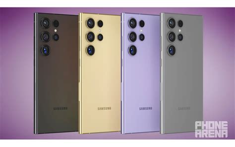 Discover The Four Colors Of The Samsung Flagship In These Renderings ...