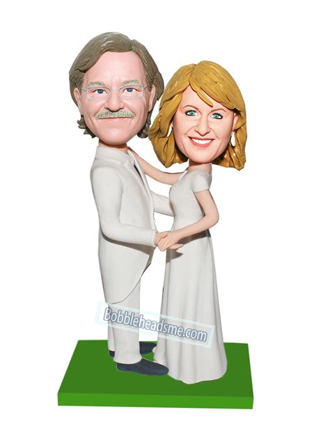 Custom Wedding Bobblehead [J-408] - $135.00 - bobbleheadsme