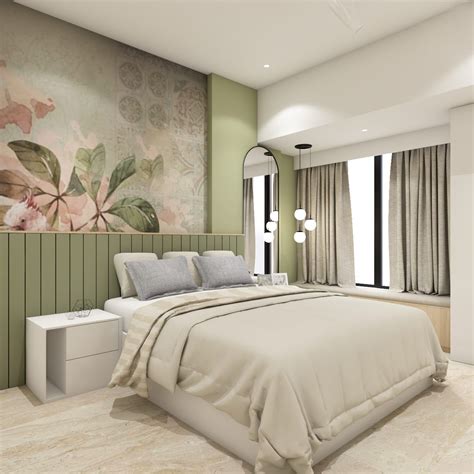 Wallpaper For Bedroom Green