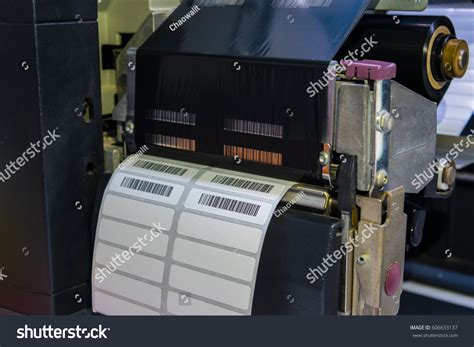 Barcode Label Printer Stock Photo 606633137 | Shutterstock