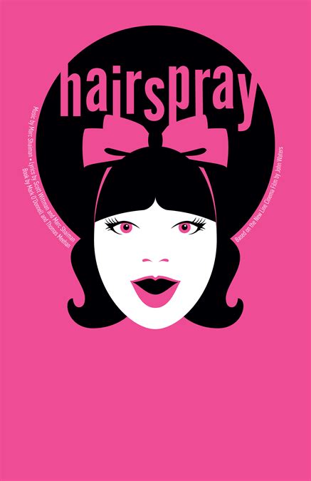 Pin by Megan on Theatre | Hairspray, Theatre poster, Poster design