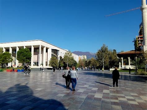 The 3 most famous squares in Tirana