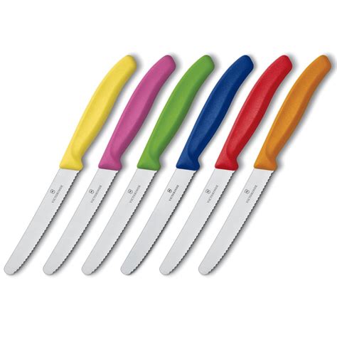 Victorinox - Classic Tomato Multicoloured Knife Set 6pce | Peter's of ...