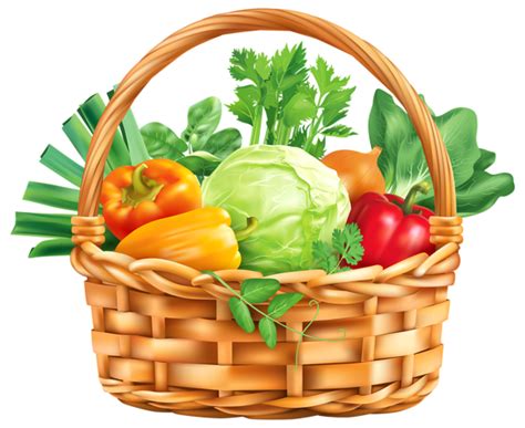 Vegitable Basket PNG Clipart Image | Gallery Yopriceville - High ...