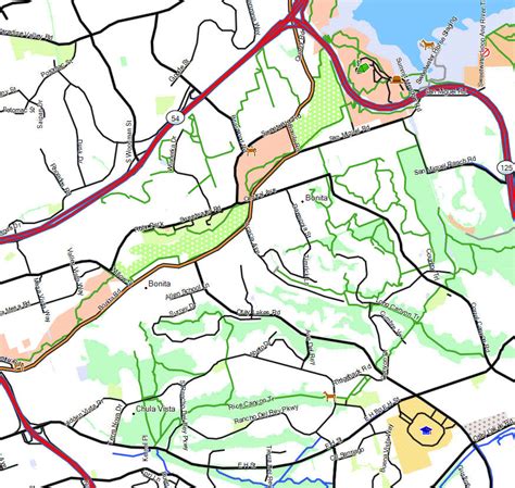 Bonita - California Trail Map