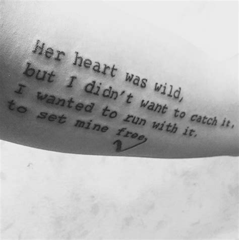 13 Meaningful Tattoo Ideas For Poetry Lovers That Will ‘Literary’ Stay ...