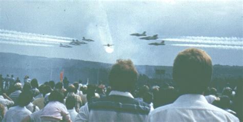 August 28, 1988: The Ramstein Air Disaster. A crash during an air show ...