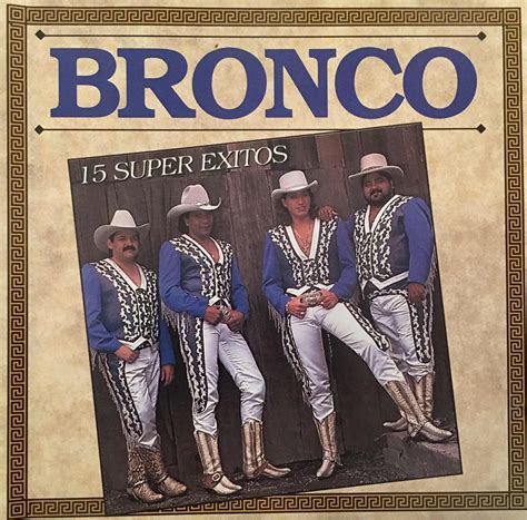 Cd Bronco - 15 Super Exitos - Sergio El Bailador | MercadoLibre