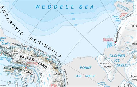 New map reflects ice loss and name changes - British Antarctic Survey