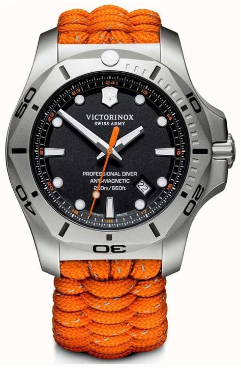 Victorinox Swiss Army | Men's I.N.O.X Professional Diver | Black Dial ...