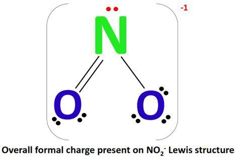 NO2- Formal charge, How to calculate it with images? | Chemical bond ...