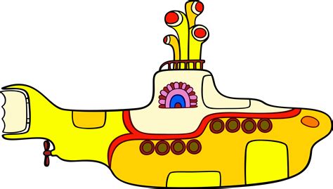 Download Beatles Vector Yellow Submarine - Beatles Yellow Submarine - HD Transparent PNG ...