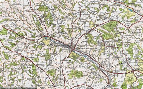 Historic Ordnance Survey Map of High Wycombe, 1919