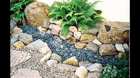 Small rock garden ideas - YouTube