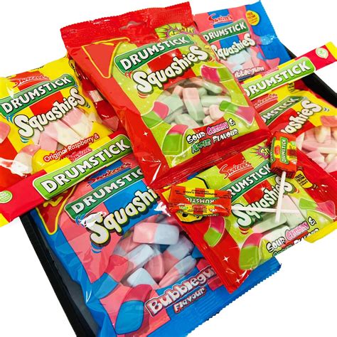 Swizzels Drumstick Squashies Sweets Selection Gift Box With | Etsy