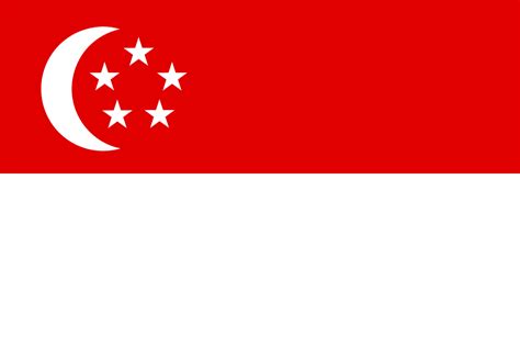 Singapura Bendera Asia - Gambar vektor gratis di Pixabay