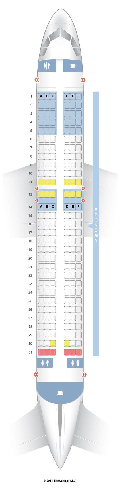 SeatGuru Seat Map AirAsia Airbus A320 (320) | Southwest airlines ...