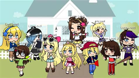 2021 Loud Sisters in Gacha Club by CureLilyXD on DeviantArt