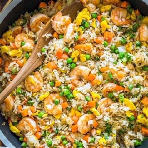 Riz sauté aux crevettes: la recette authentique - Laguerite