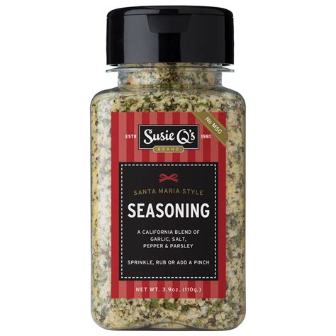 MSG-Free Santa Maria Seasoning – Susie Q's Brand