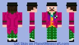 Willy Wonka Minecraft Skin