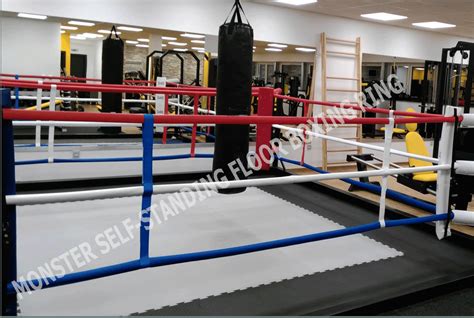 SELF-STANDING FLOOR BOXING RING – Monster Rings and Cages