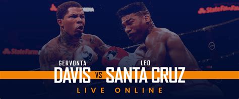 Watch Gervonta Davis vs Leo Santa Cruz Live Online