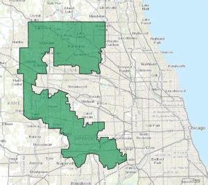 6th Congressional District Illinois Map - zip code map