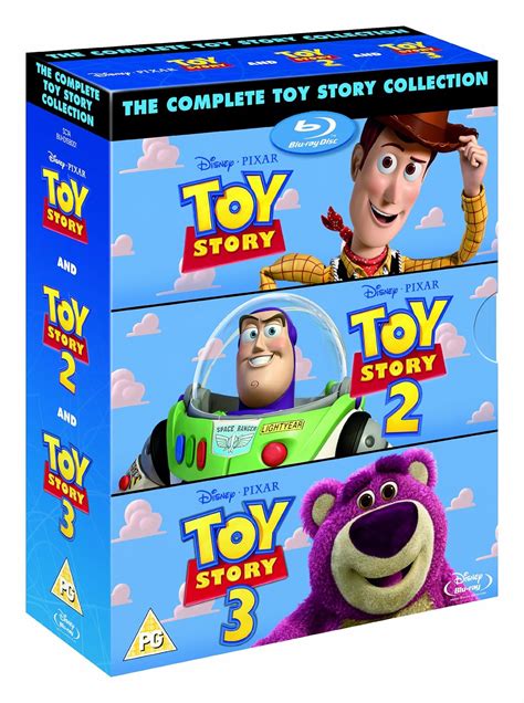 Blu-ray Movie Disney Pixar Toy Story Complete Collection All Regions | eBay