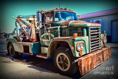 Vintage Dodge Tow Truck Photograph by Paul Ward