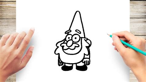 How to Draw Gnome Step by Step - YouTube