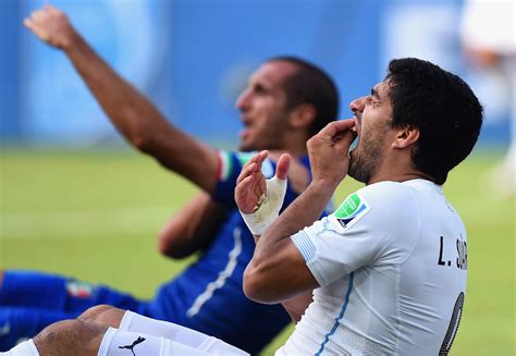 Giorgio Chiellini Says He Admires Luis Suarez For Biting Antics