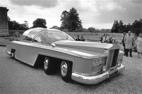 A full size working replica of the pink limousine used by Parker to ...