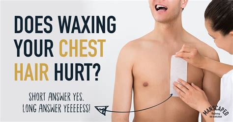 Does Waxing Your Chest Hair Hurt? | MANSCAPED™ Blog