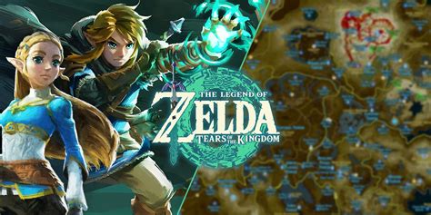 Zelda: Tears of the Kingdom map size compared to BotW - Trending News