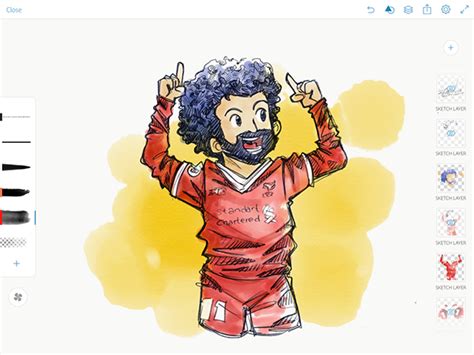 Moh Salah Liverpool fc on Behance