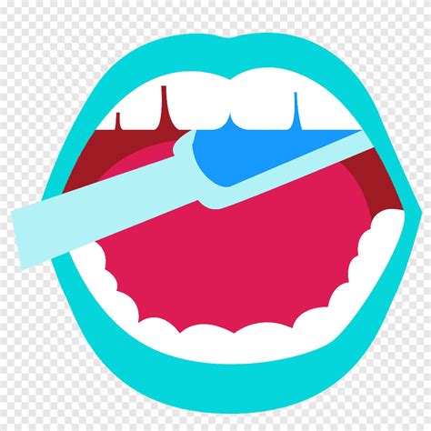 Toothbrush Mouth, cartoon mouth to the teeth to brush your teeth, cartoon Character, text png ...