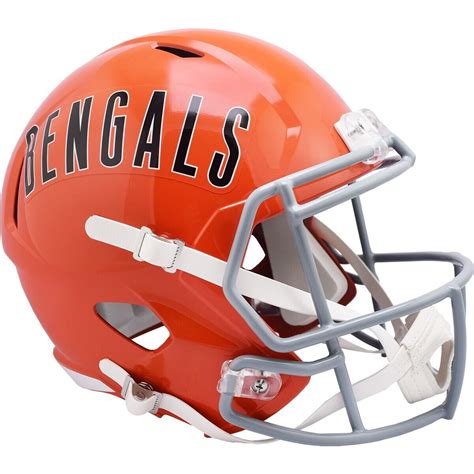 Cincinnati Bengals Throwback SPEED Riddell Full Size Replica Football ...