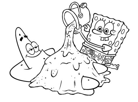 Baby Spongebob Coloring Pages - grovediy