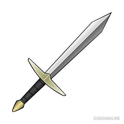 Sword Clip Art Free PNG Image｜Illustoon